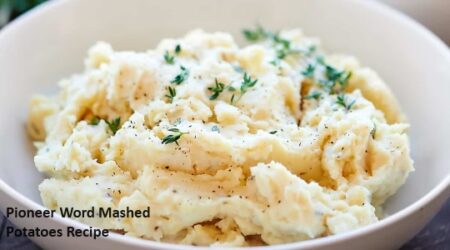 Pioneer Word Mashed Potatoes Recipe