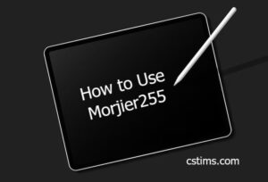 How to Use Morjier255