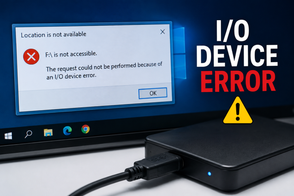 i/o device error
